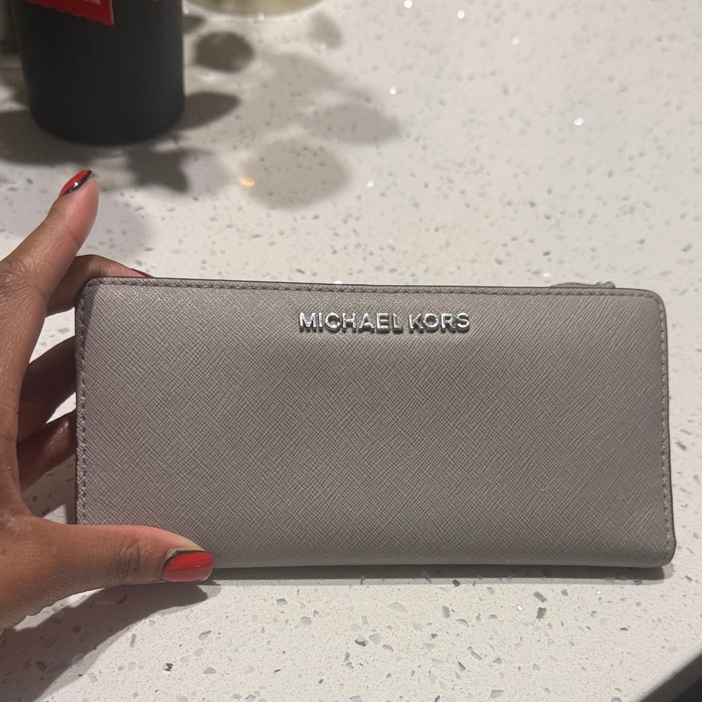 Michael Kors Taupe Wallet